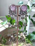 Gem Drop Kashmiri Earrings