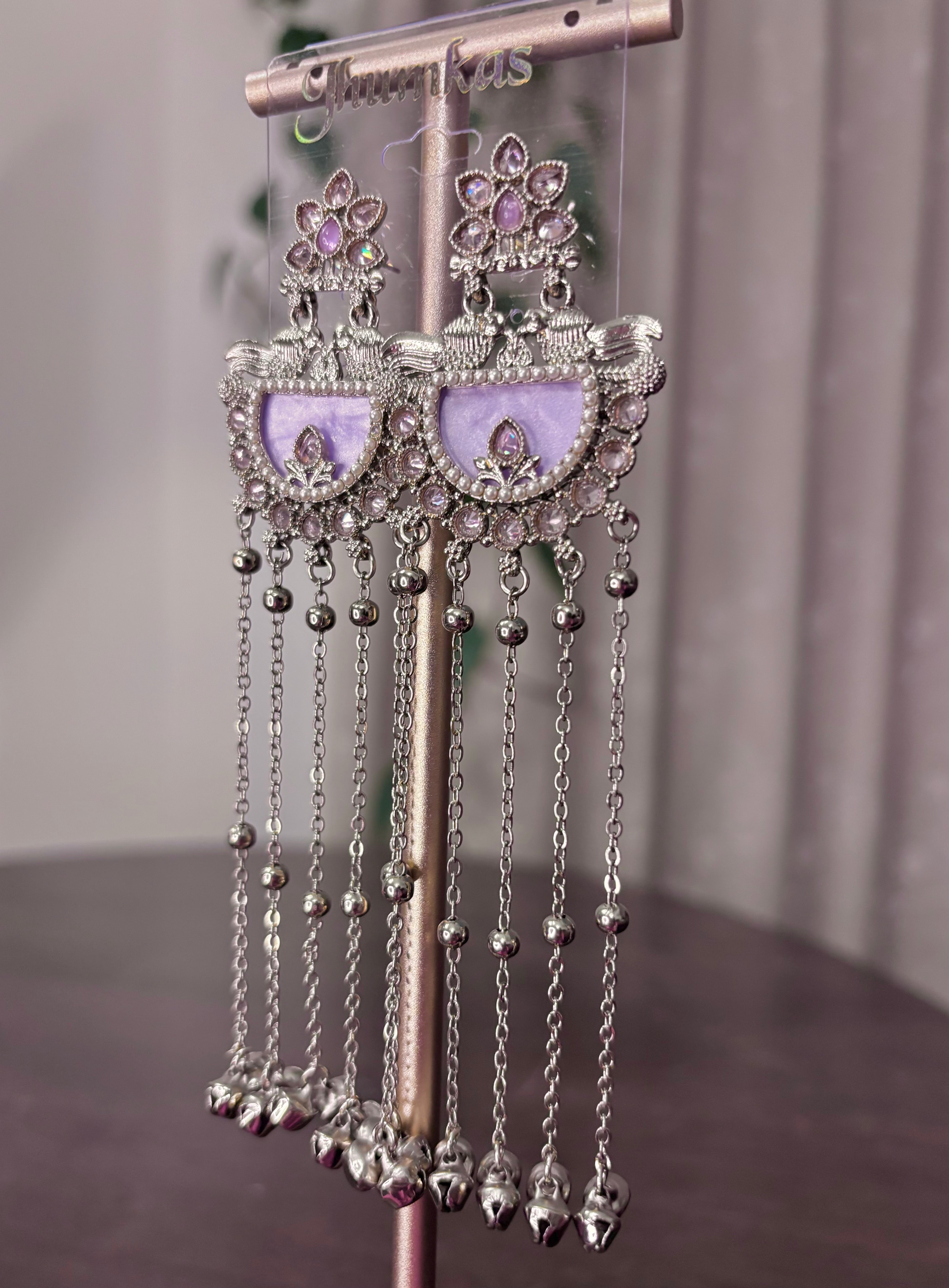 Pretty Pastel Kashmiri Earrings