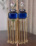 Regal Chain Drop Earrings