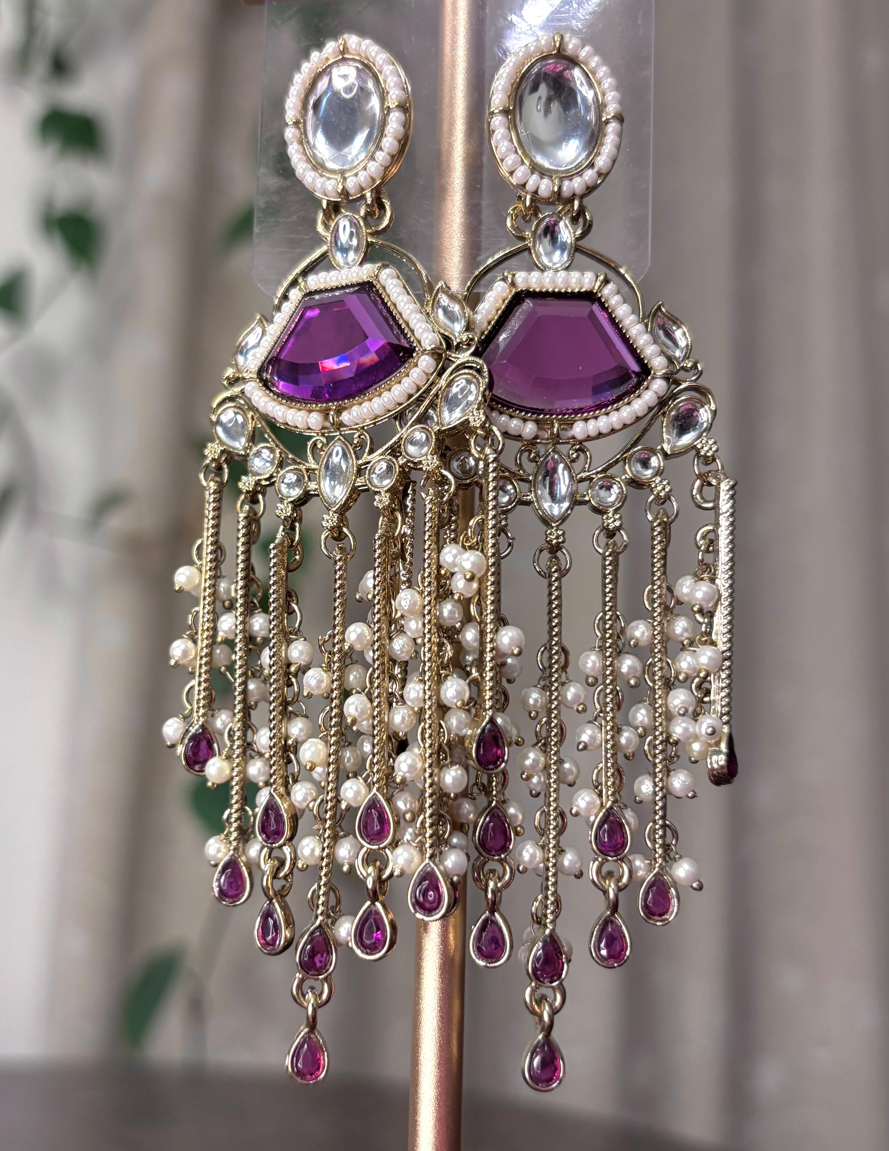 Grand Chandelier Statement Earrings