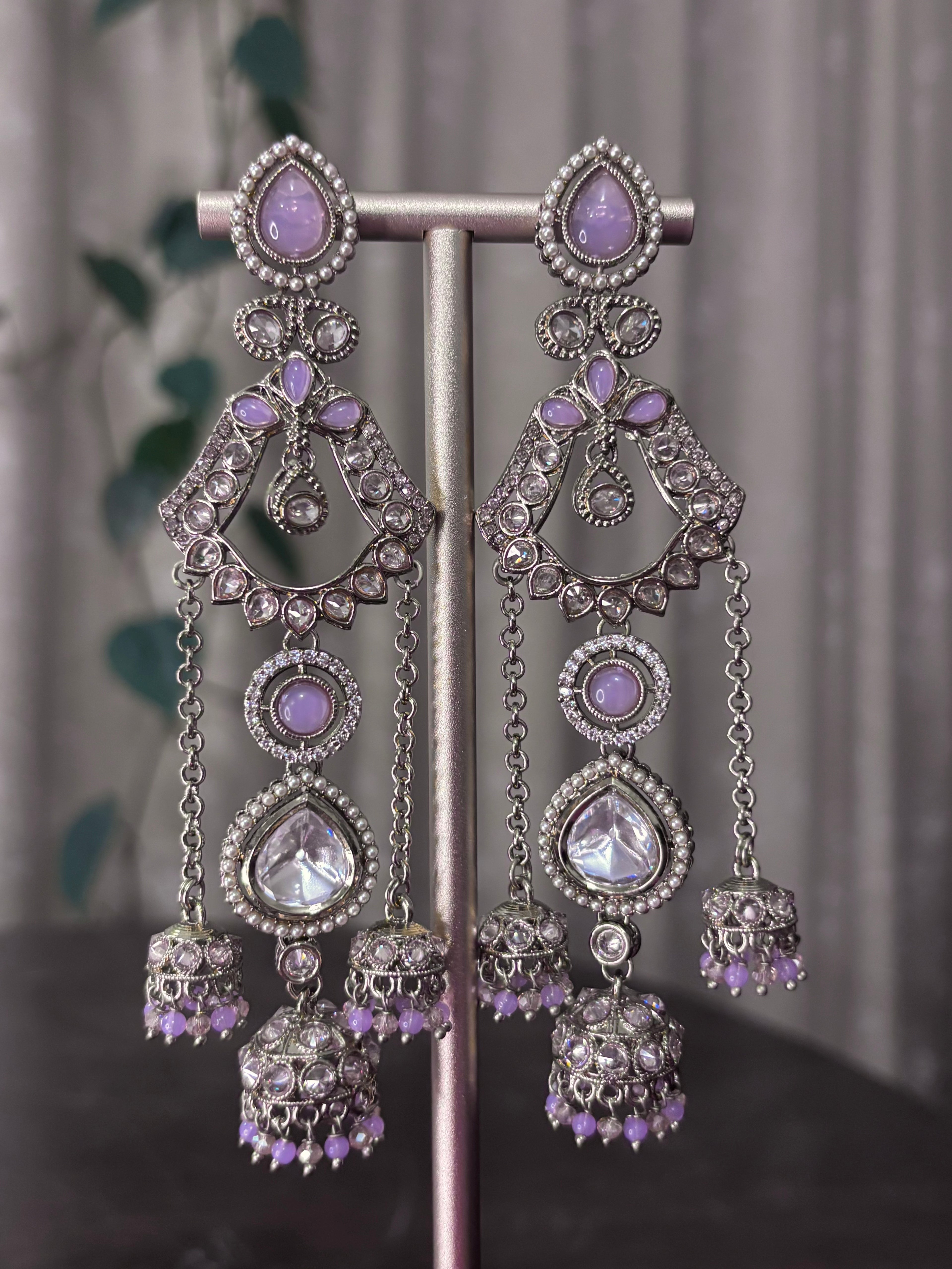 Dreamy Kashmiri Statement Earrings
