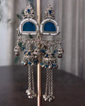 Teal Begum Drop Earrings